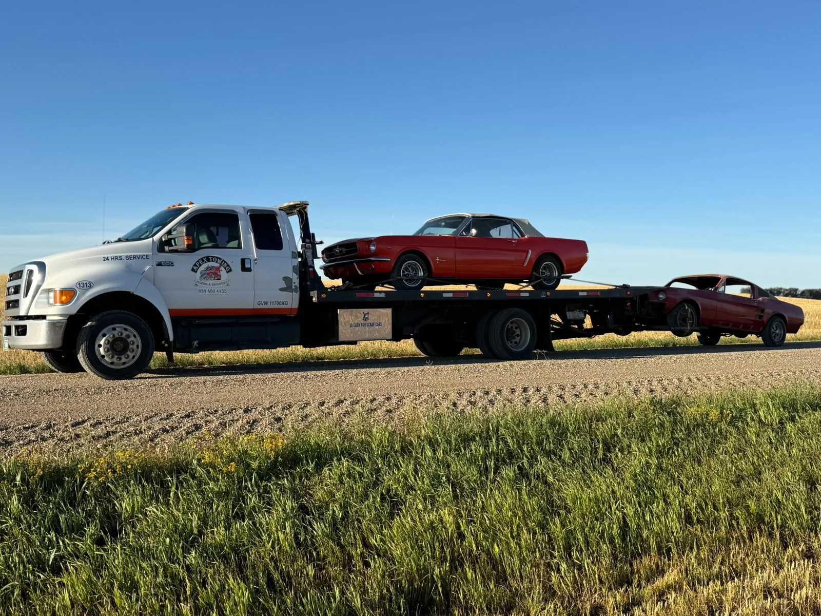 Vehicle Transport Saskatoon by Apex Towing in Saskatoon